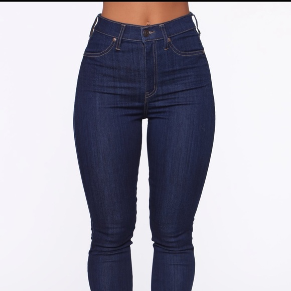 Fashion Nova Curve Your Ways Skinny Jean - Picture 2 of 5